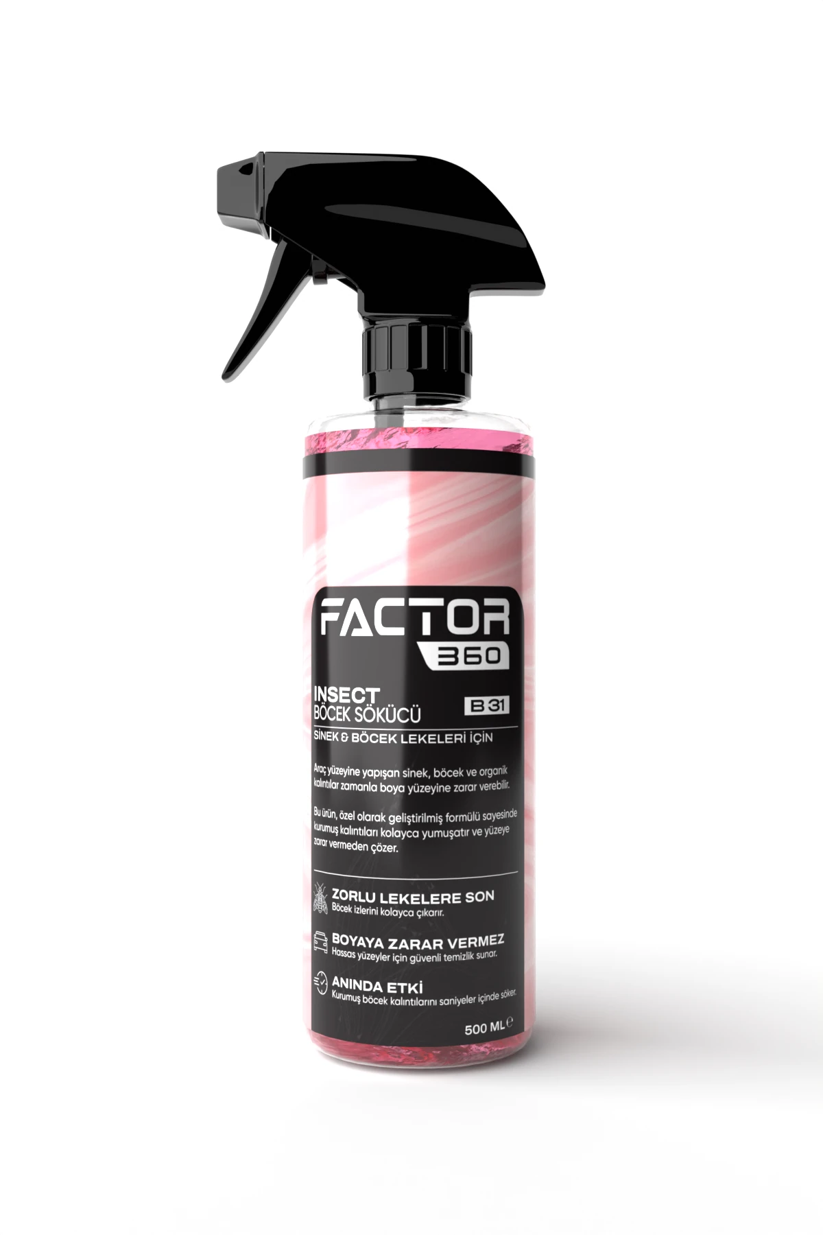 Factor360 Insect Sinek Böcek Temizleyici 500 ML
