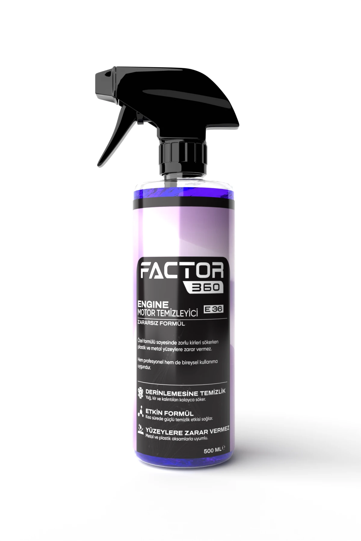 Factor360 Engine Motor Temizleyici 500 ML