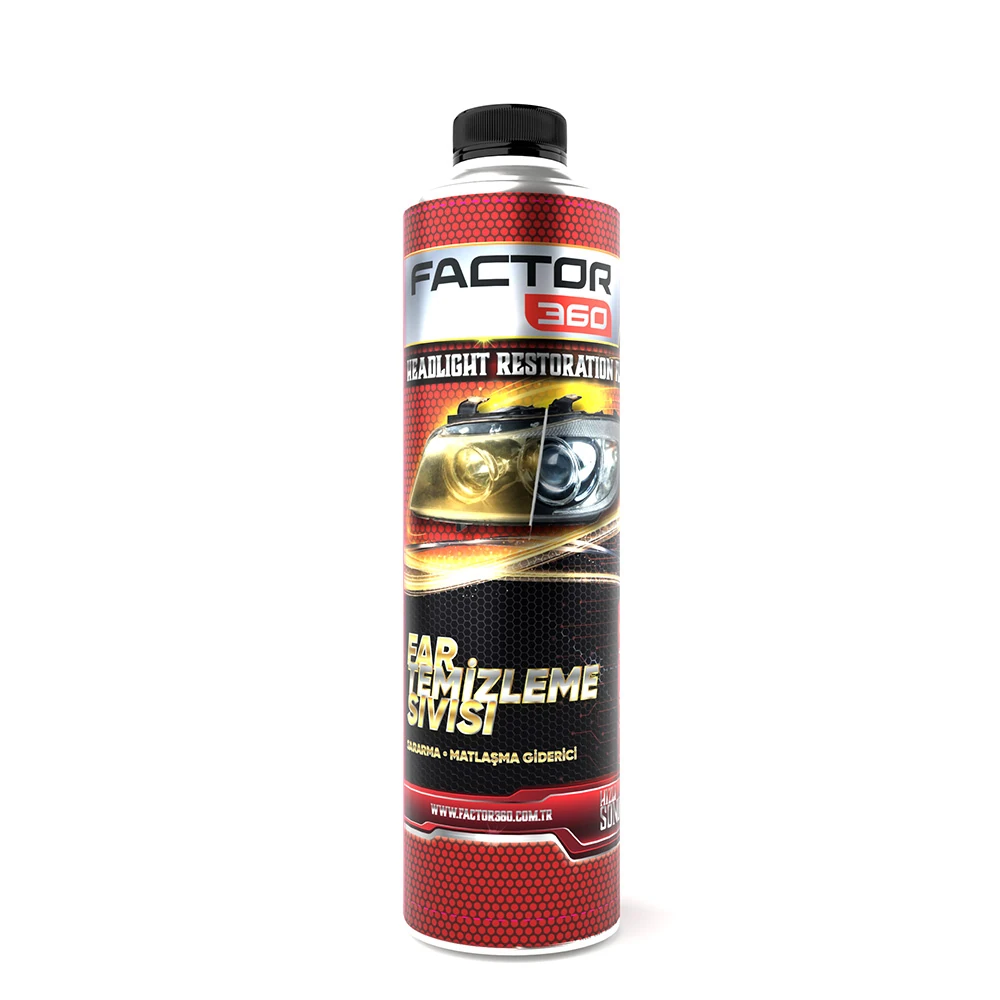 Factor360 Far Temizleme Sıvısı Metal Şişe1 L