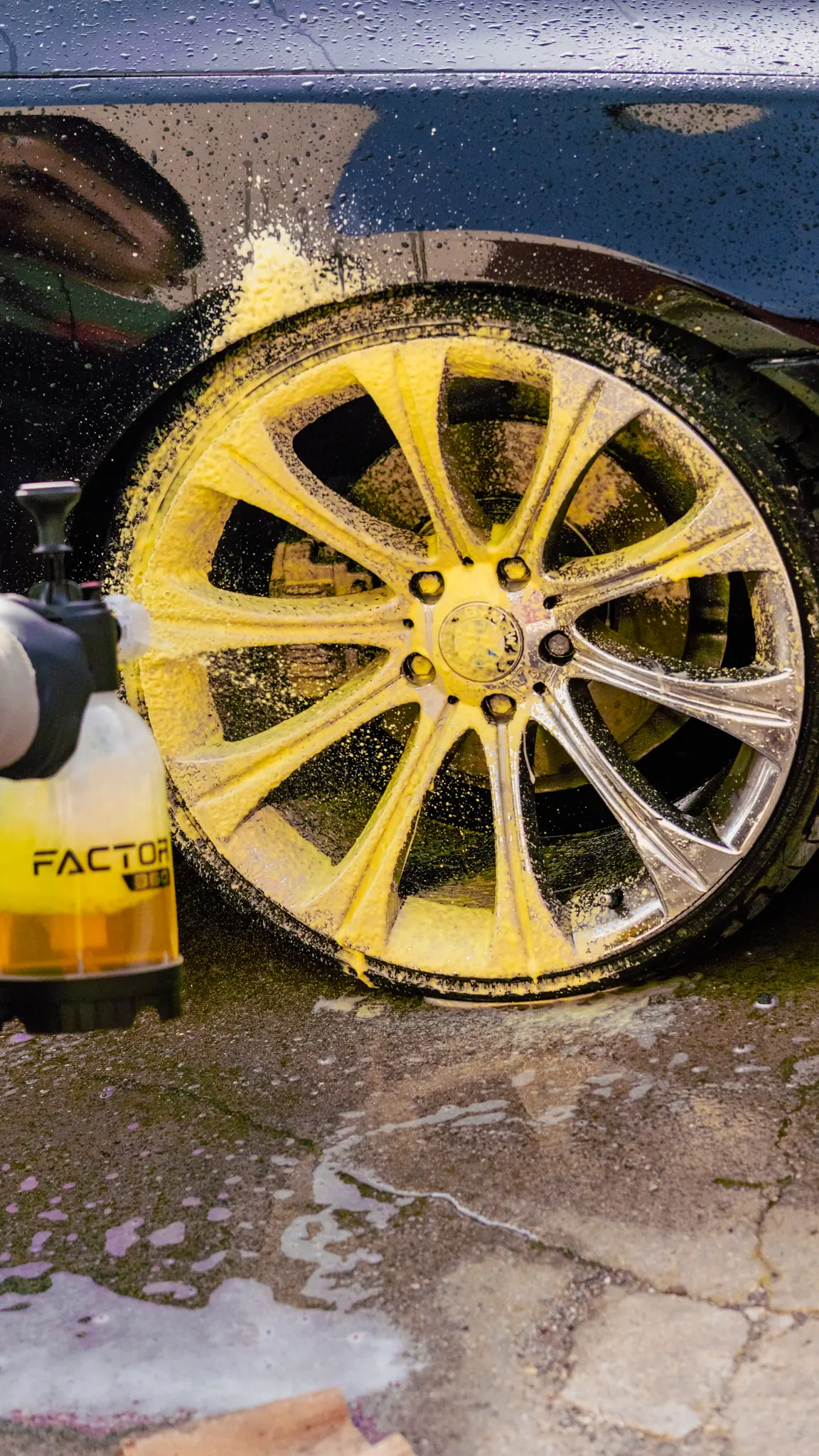Factor360 Yellow Foam Sarı Renkli Oto Yıkama Köpüğü Oto Şampuan 1 L